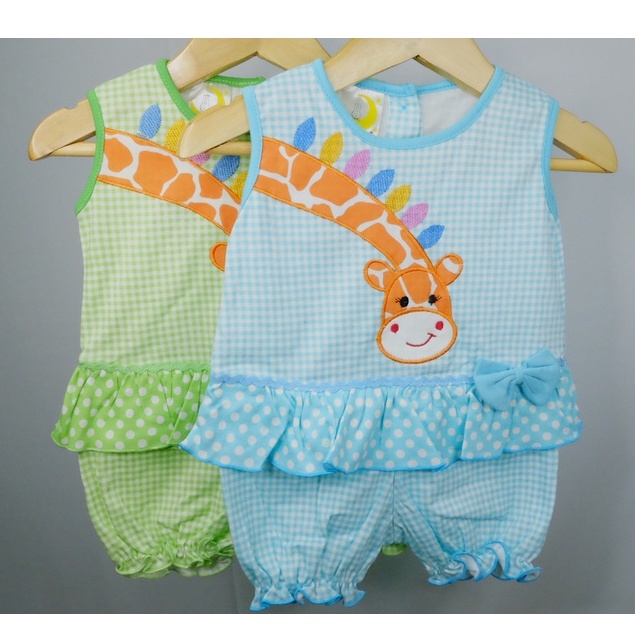Baju Jumper bayi toddler baby perempuan Jerapah LUNA