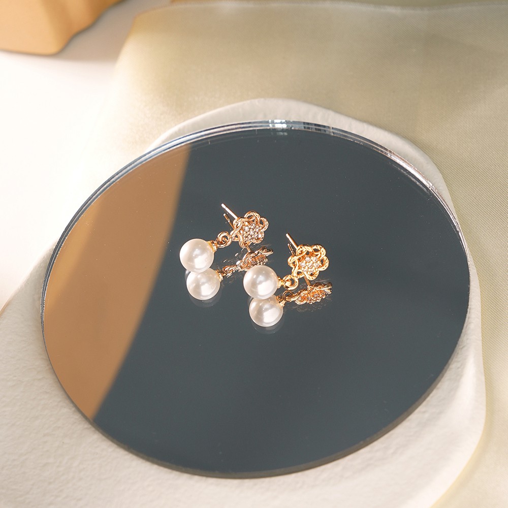 Anting Mutiara Korea Titanium Anti Karat Anting Tusuk Anting Anting Korea Anting Asesoris Anting Wanita Murah  D293