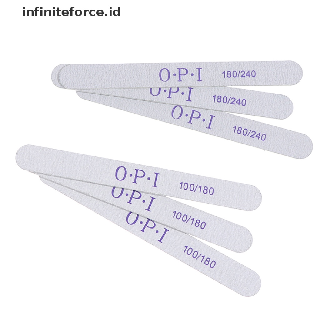 Infiniteforce.id 10Pcs Kikir Kuku Dua Sisi Bahan Kayu Tebal