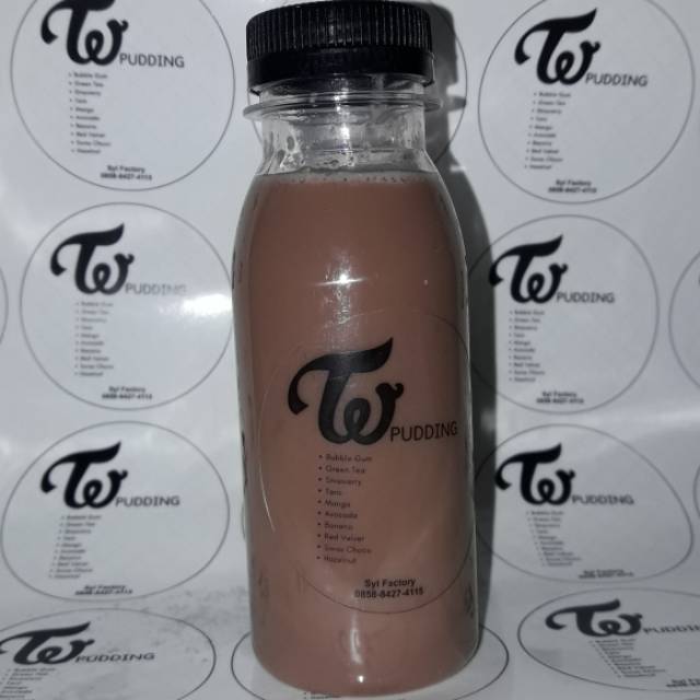 

Twice Coklat Silky Pudding/Pudding Sedot