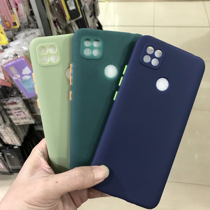 REDMI 9C PREMIUM SOFT JELLY COLOR CASE WITH CAMERA PROTECTOR