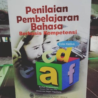 Jual BUKU PENILAIAN PEMBELAJARAN BAHASA BERBASIS KOMPETENSI - BURHAN ...