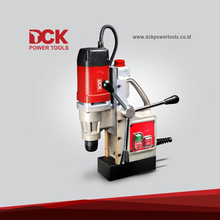 DCK KJC30 Magnetic Drill 30 mm Core Mesin Bor Magnet Jet Broach Besi