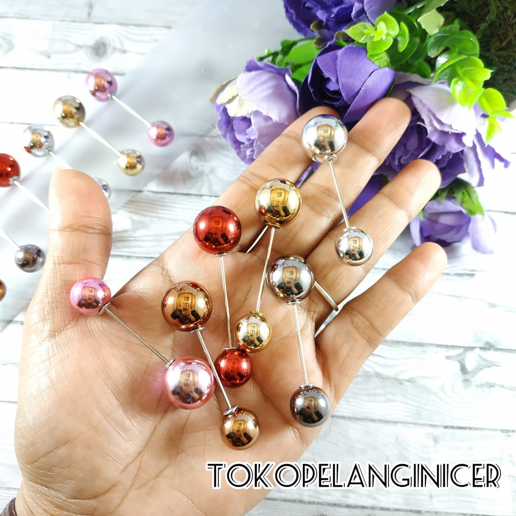 TUSPIN PEARL / TUSPIN MUTIARA WARNA  /PENTUL KEKINIAN / BROS TOKOPELANGINICER