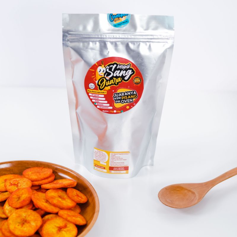 

Keripik Pisang Juara Rasa Balado 115g