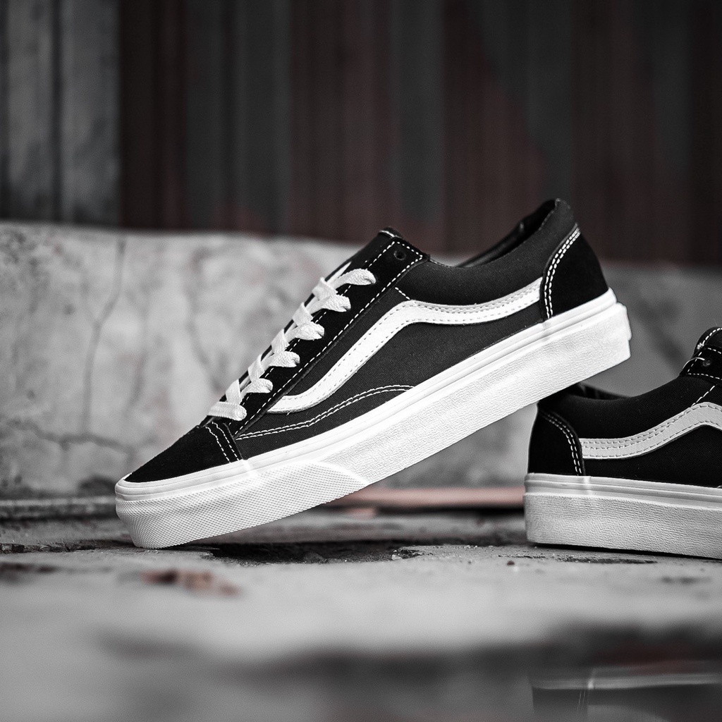 VANS STYLE 36 MARSHMELLOW BLACK/WHITE ORIGINAL 100%