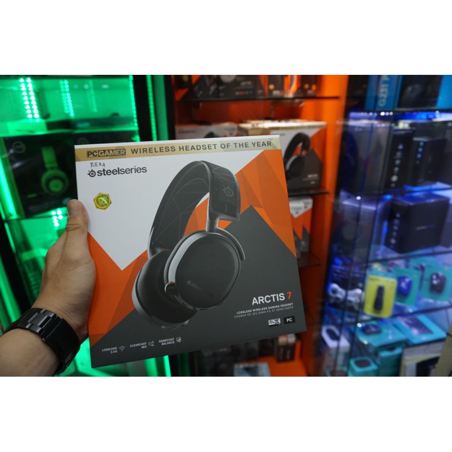 STEELSERIES ARCTIS 7 7.1 DTS WIRELESS GAMING HEADSET