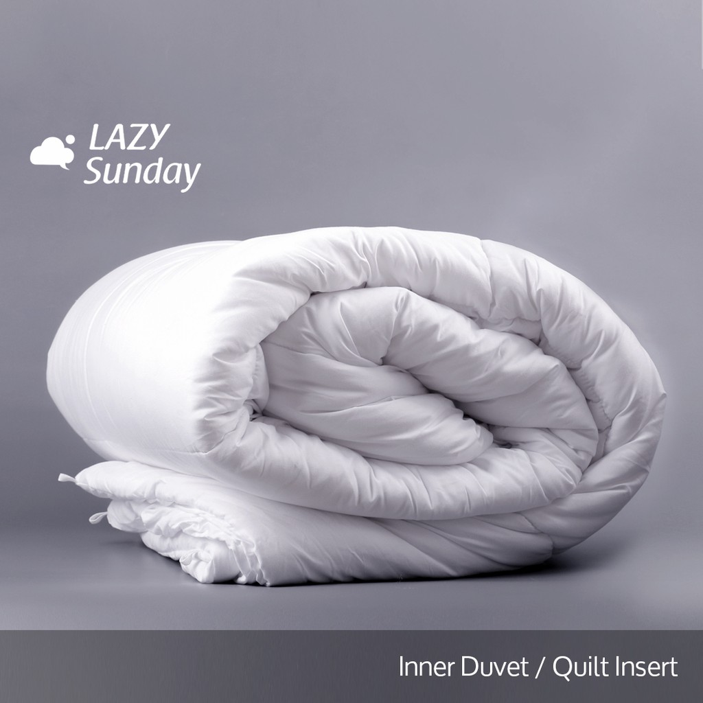 Inner Duvet / Duve Insert / Quilt Insert / Selimut Hotel Microfiber Goose Feel - LAZY Sunday