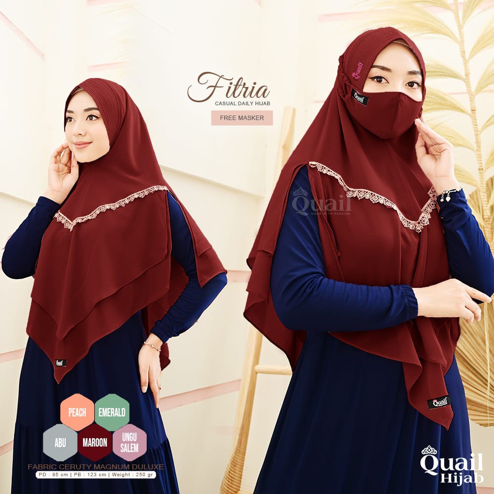 QUAIL HIJAB ORI - FITRIA