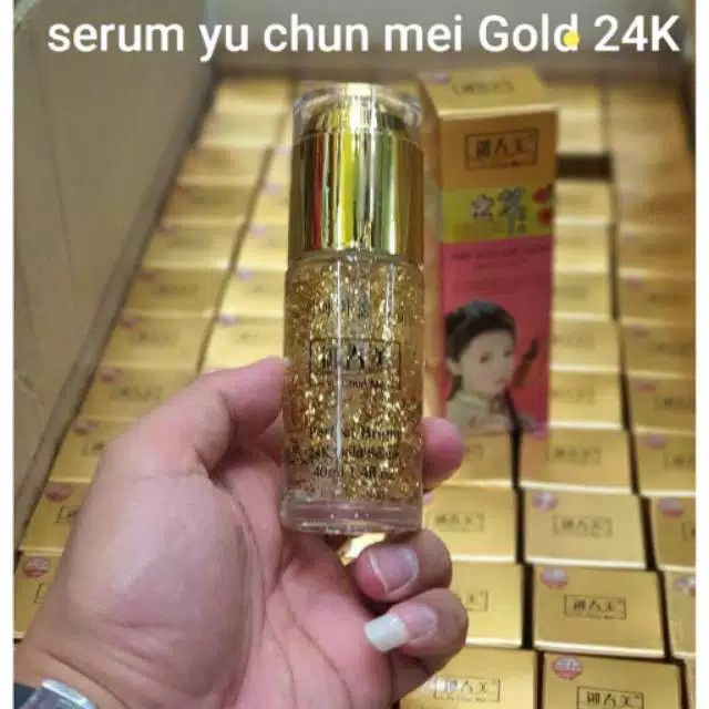 (CYBER) COD TERBARU Yu Chun Mei Pure Gold 24K Serum Original BPOM ORIGINAL 100% HARGA SATUAN