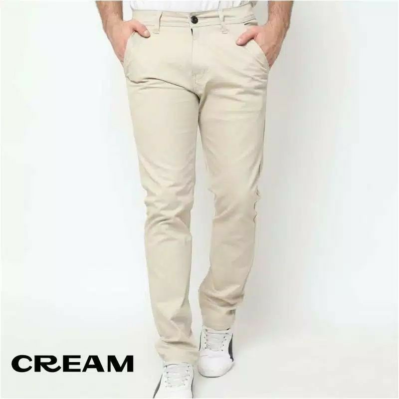 Celana Ankle Pants chinos Pria)/celana kantor/celana formal (CHINOS)