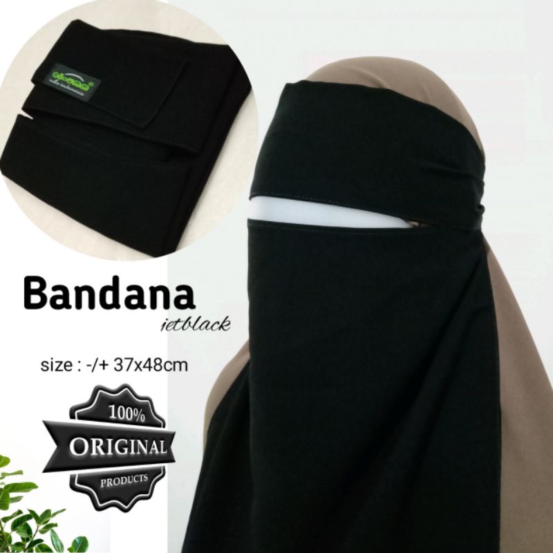 Cadar bandana jetblack & new fortaleza premium