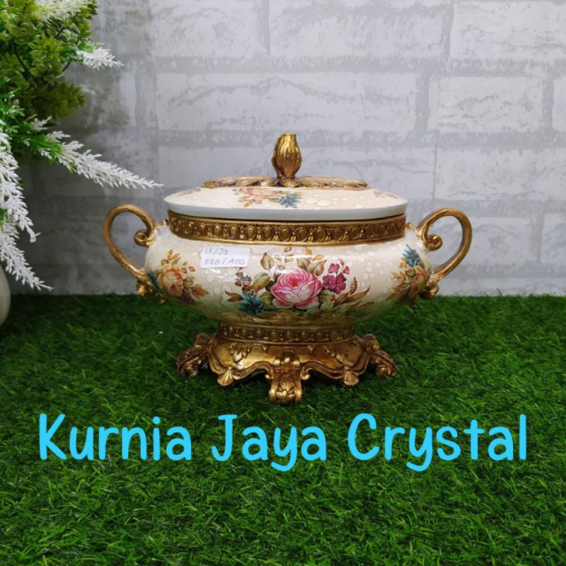 Toples Antik Import/ Toples Vintage/ Pajangan Toples Antik