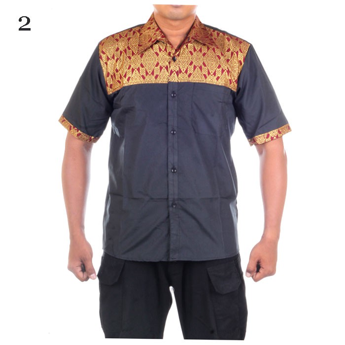 Kemeja Hem Batik Katun Mas Aji