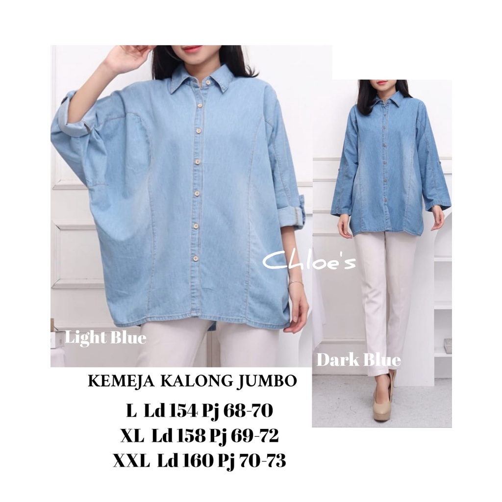 KEMEJA JUMBO LD154 KEMEJA JUMBO LD158 KEMEJA JUMBO LD160