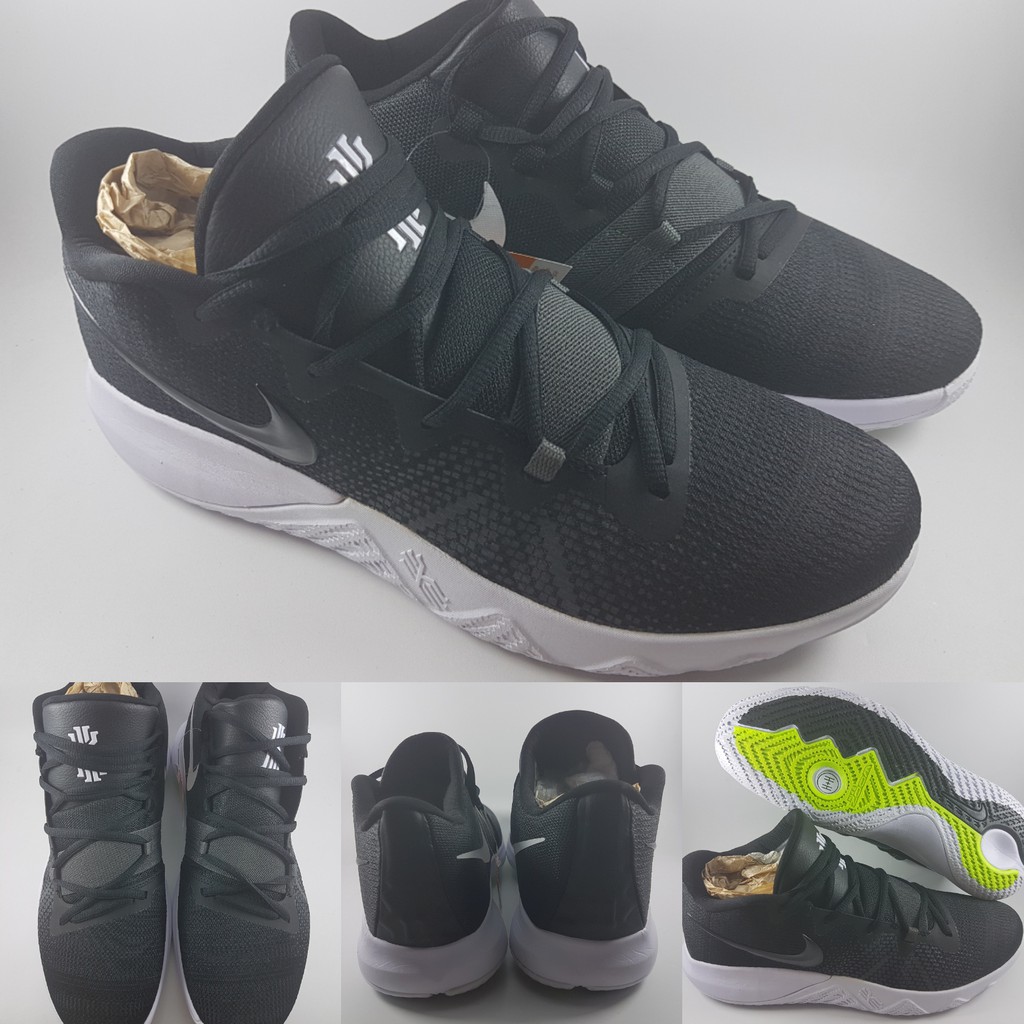 kyrie flytrap white and black