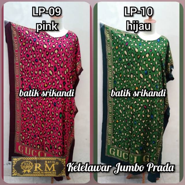 Daster Kelelawar Jumbo Prada Batik RM