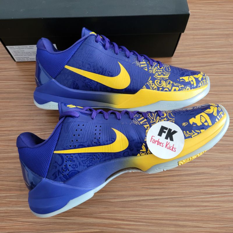 Nike Kobe 5 Protro 5 Rings || chaos bruce lee big stage lakers