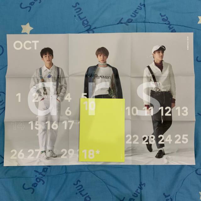 [NCT Dream] SG' 18 Poster + Monthly Planner October