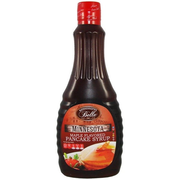 

Mississippi Belle Minnesota Maple Flavored Pancake Syrup Sirup Kue Pancakes Breakfast Food Sweetener