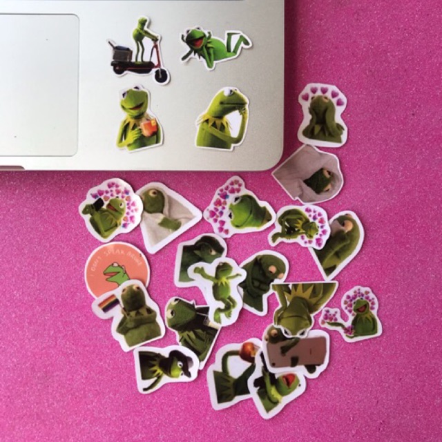 

(23) STICKER TUMBLR FROG THE MUPPETS