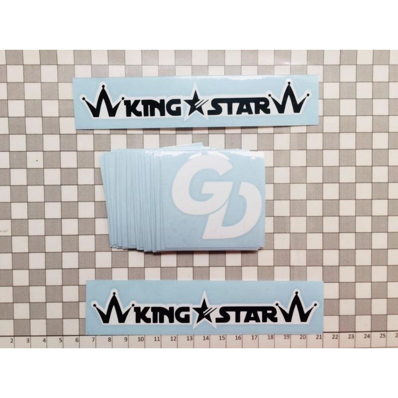 cutting sticker GD logo garasi drift