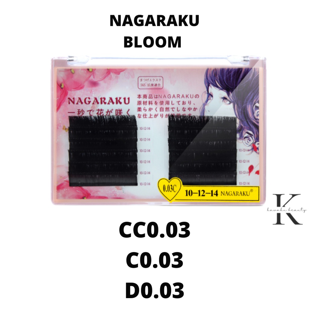 NAGARAKU BLOOM / eyelash extension size 0.03