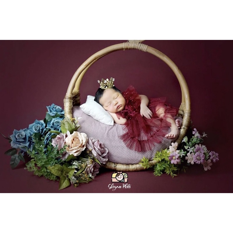 Properti foto bayi / baby newborn photoshoot / keranjang props newborn baby/ baby props / basket fot