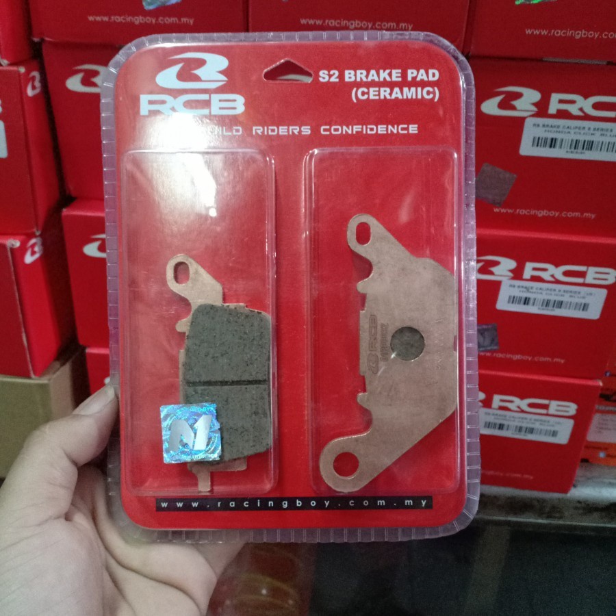 kampas rem depan nmax aerox fazzio mio gear lexy grand fillano rcb s2 ceramic