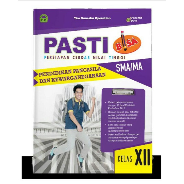 

PASTI BISA: Pendidikan Pancasila dan Kewarganegaraan untuk SMA/MA Kelas XII