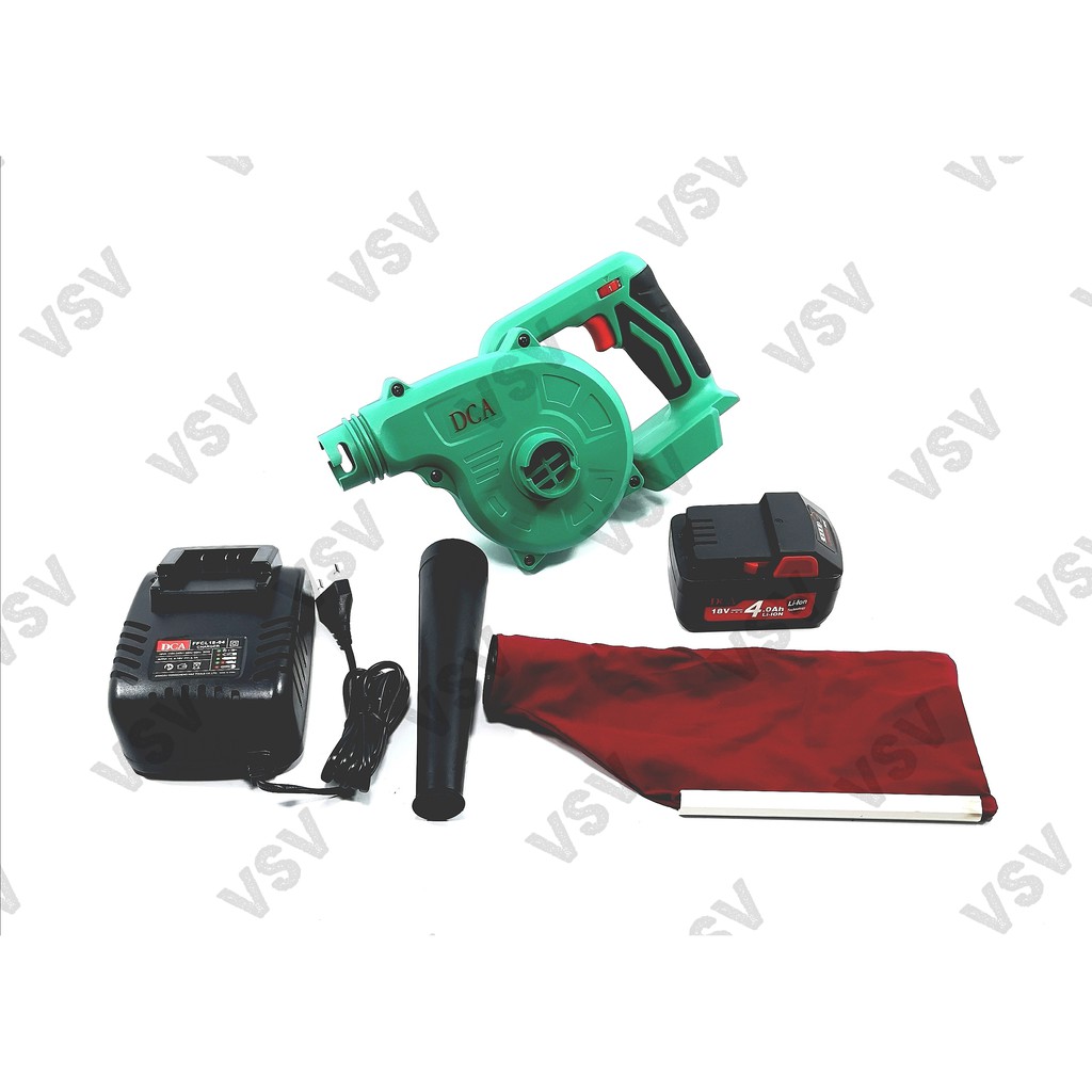 DCA Cordless Blower ADQF28 Mesin Blower Battery DCA