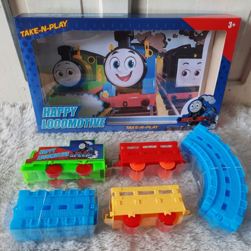 Kereta Locomotif Thomas Murah Lucu