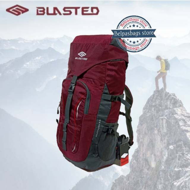 Tas gunung hiking tas camping outdoor blasted 45 liter 7052