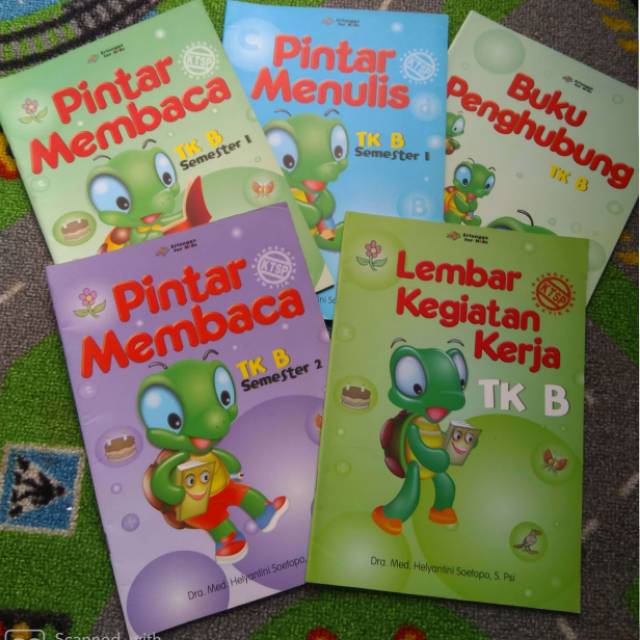 (ERLANGGA FOR KIDS) Buku Paket Murah TK RA PAUD Buku Anak Cerdas di Kelompok Bermain TK B