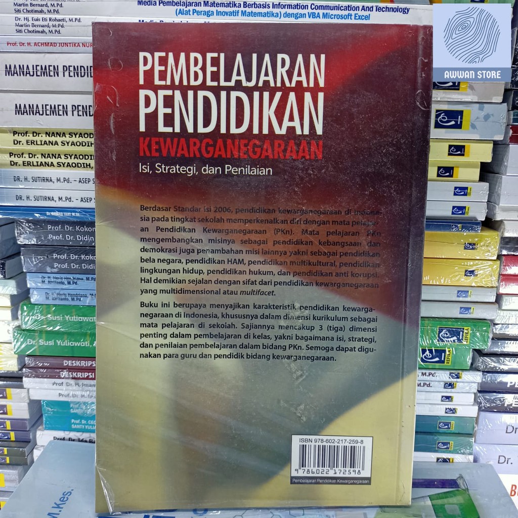 Pembelajaran Pendidikan Kewarganegaraan Isi Strategi Dan Penilaian - D. Winarno-1