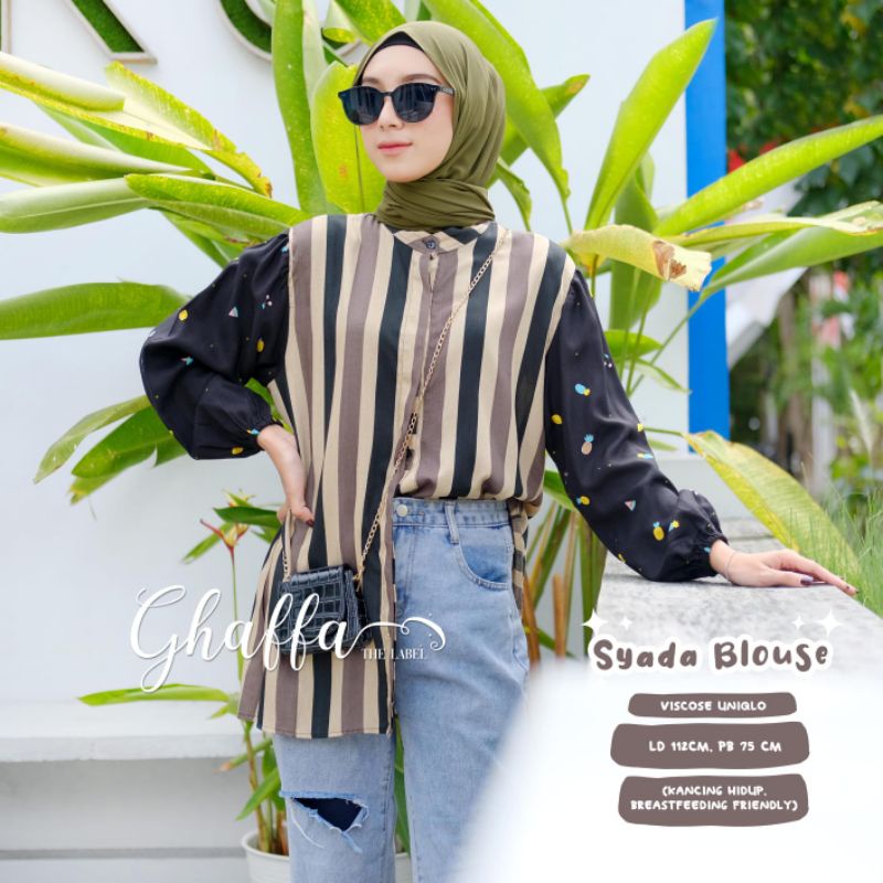 SYADA BLOUSE BY GHAFFA
