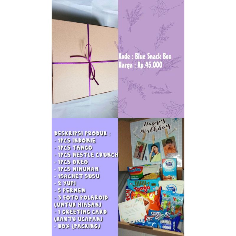 

[BISA COD]SNACK BOX/HAMPERS/SNACK GIFT MURAHH!!