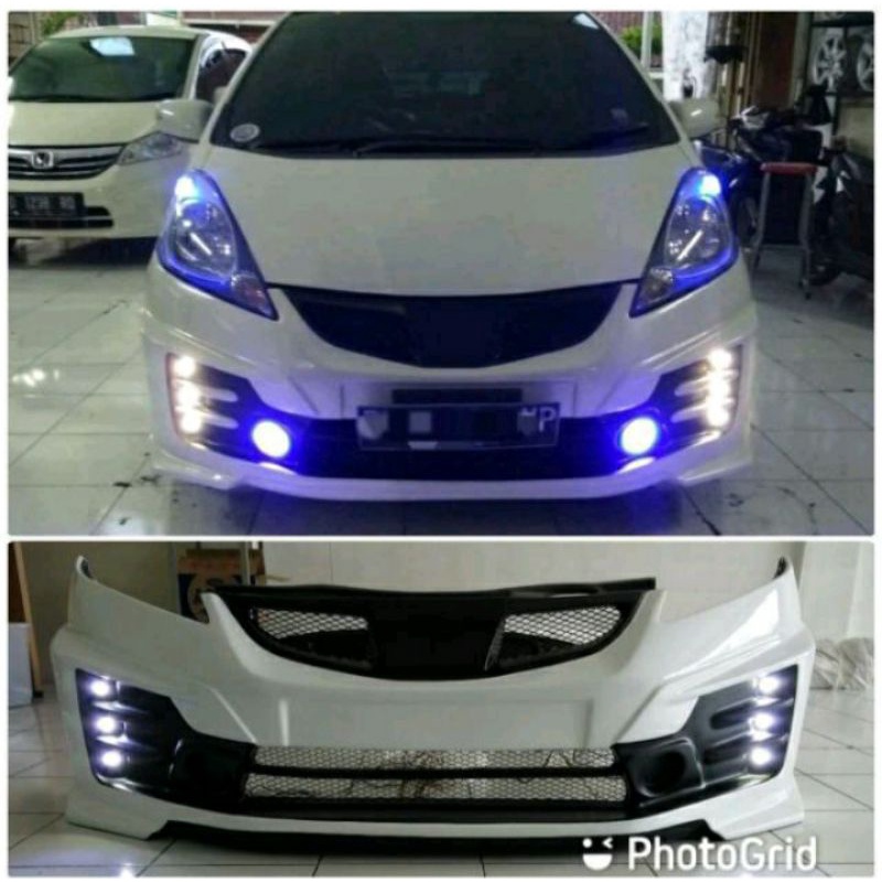 Bodykit bumper depan honda jazz ge8 rs mugen 2013