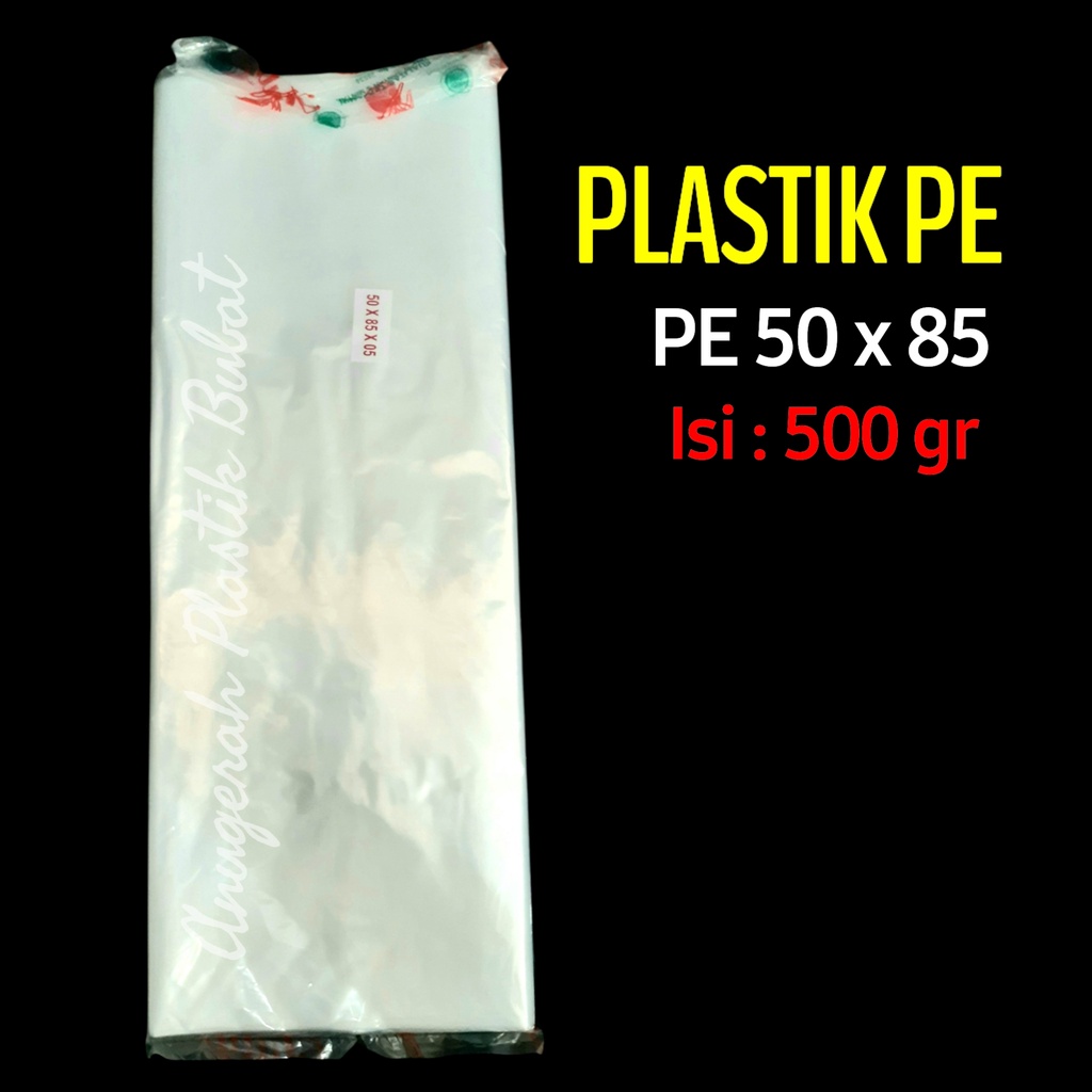 Kantong Plastik PE Uk 50x85/ Plastik Ayam fillet/ Plastik Ikan/ Plastik Foodgrade