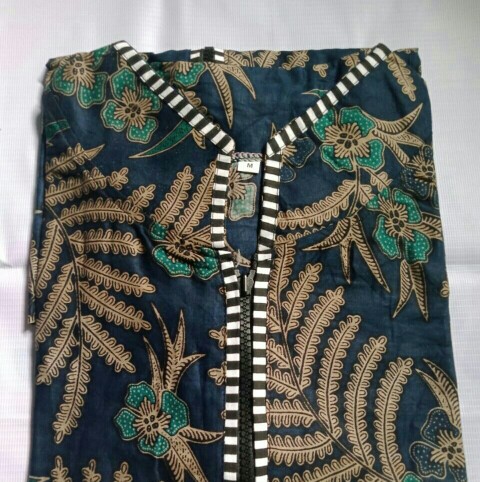 Tunik Batik Zipper Terbaru 01