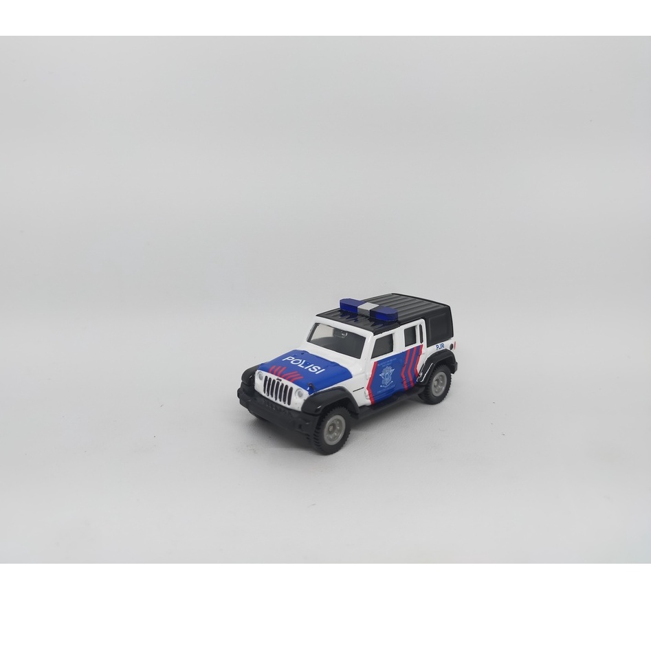 Tomica Jeep Wrangler Rubicon Custom Polisi Satlantas PJR