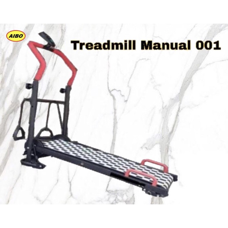 Treadmill Manual 001 motif catur, alat olahraga,alat kesehatan,alat fitness Aibo