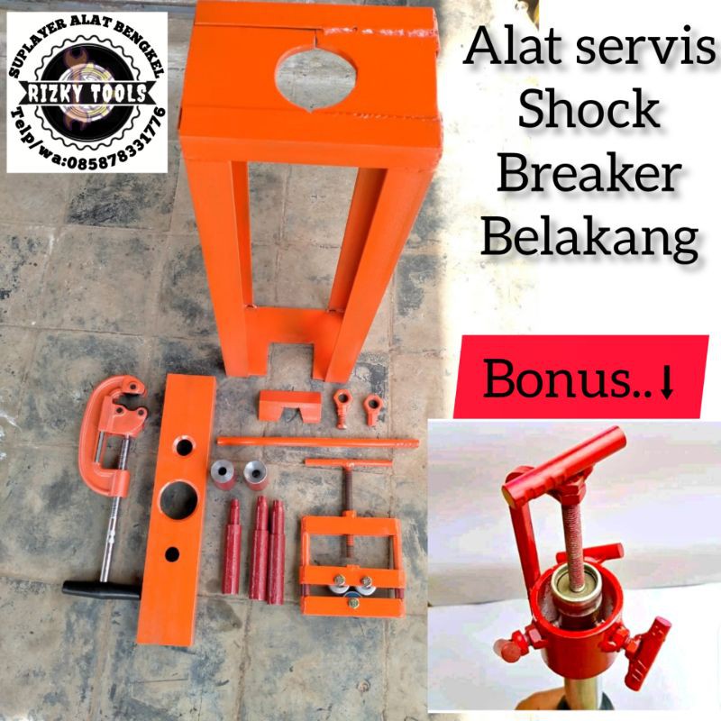 sepaket alat servis shockbreaker untuk semua motor