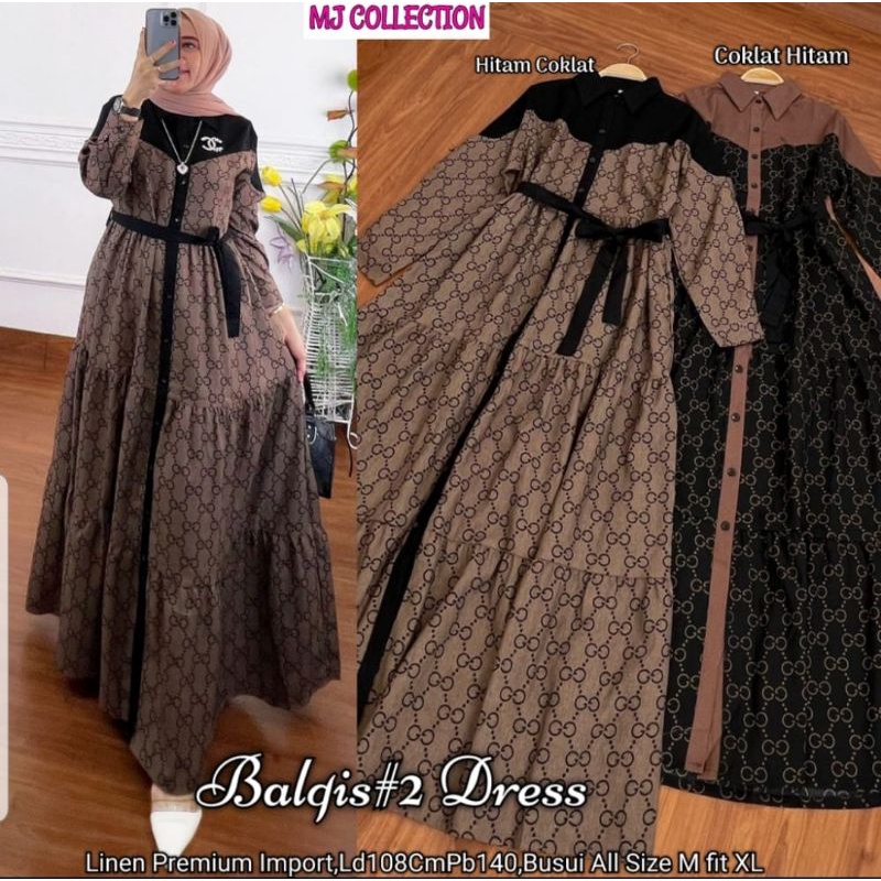 BALQIS #2 DRESS BY MJ COLLECTION