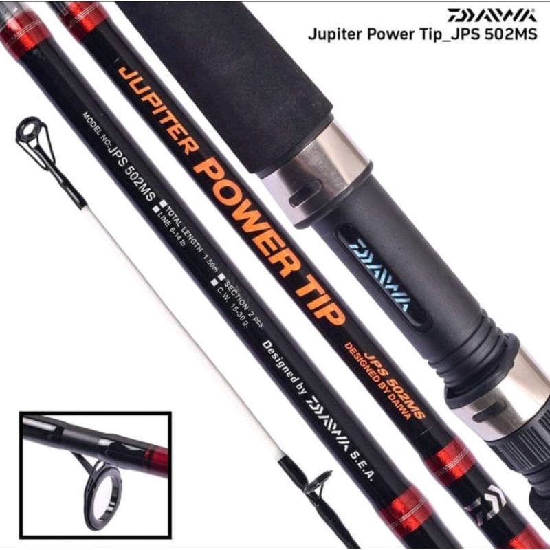 JORAN DAIWA POWER TIP PANJANG 150 | 165 | 180 | CM ROD PANCING SPINNING ORIGINAL