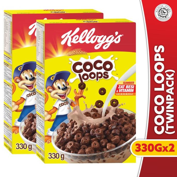 

[SPECIAL BUNDLE] Kelloggs Coco Loops Sereal 2 x 330g