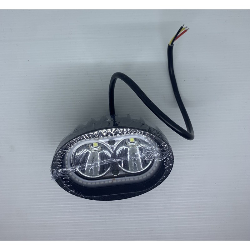 Lampu Owl 2 Mata Model Oval Led Cree Angel Eyes 30 Watt Sorot Kabut Motor Mobil Mm