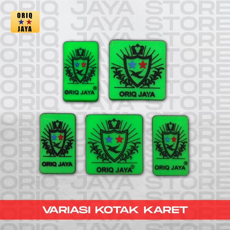 VARIASI SANGKAR KOTAK KARET ORIQ JAYA