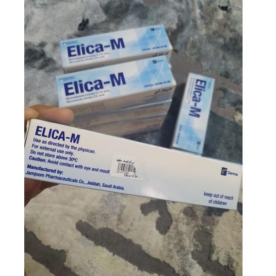 [KODE PRODUK HSNCT6398] ELICA-M CREAM ASLI SAUDI 30 GR