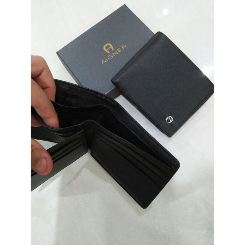 dompet lipat kulit asli res dalam